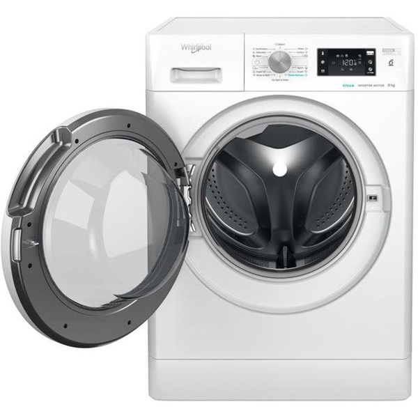 Whirlpool FFB 8489 WV EE fehér, elöltöltős, max.1400ford., 8 kg, mosógép (Újszerű)