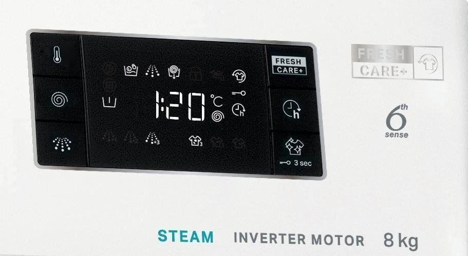Whirlpool FFB 8489 WV EE fehér, elöltöltős, max.1400ford., 8 kg, mosógép (Újszerű)