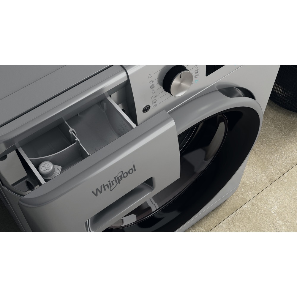 Whirlpool FFD 9458 SBSV EU ezüst, elöltöltős, max.1200ford., 9 kg, mosógép