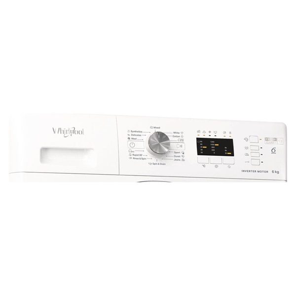 Whirlpool FFL 6238W EE 6 kg elöltöltős mosógép (Újszerű)