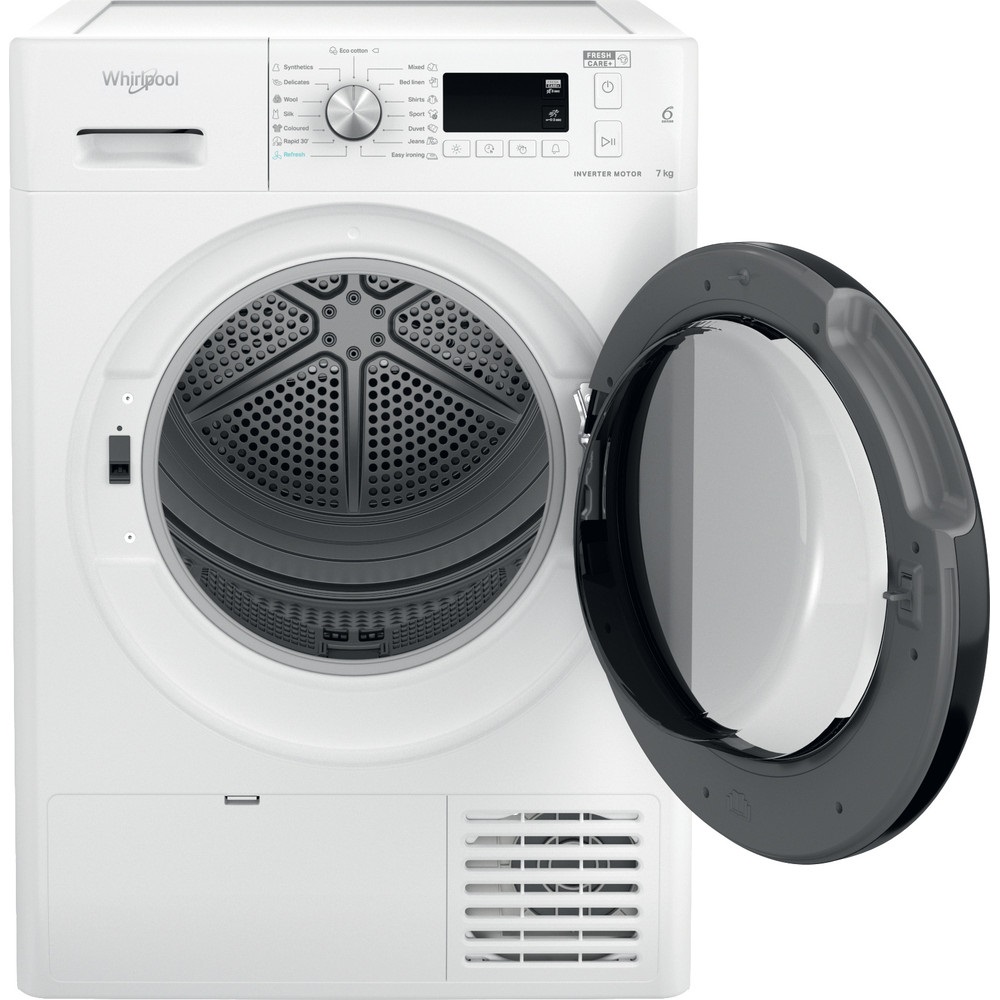 Whirlpool FFT M11 72B EE fehér, 7 kg, hőszivattyús, szárítógép