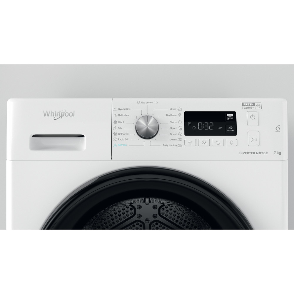 Whirlpool FFT M11 72B EE fehér, 7 kg, hőszivattyús, szárítógép