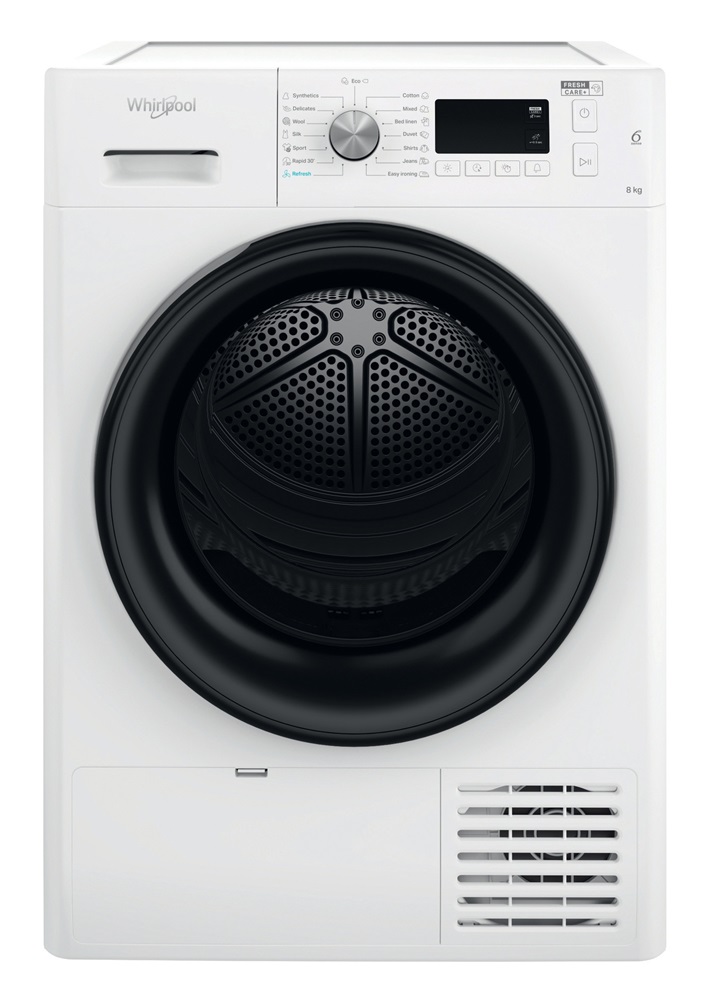Whirlpool FFT M11 82B EE R fehér, 8 kg, hőszivattyús, szárítógép