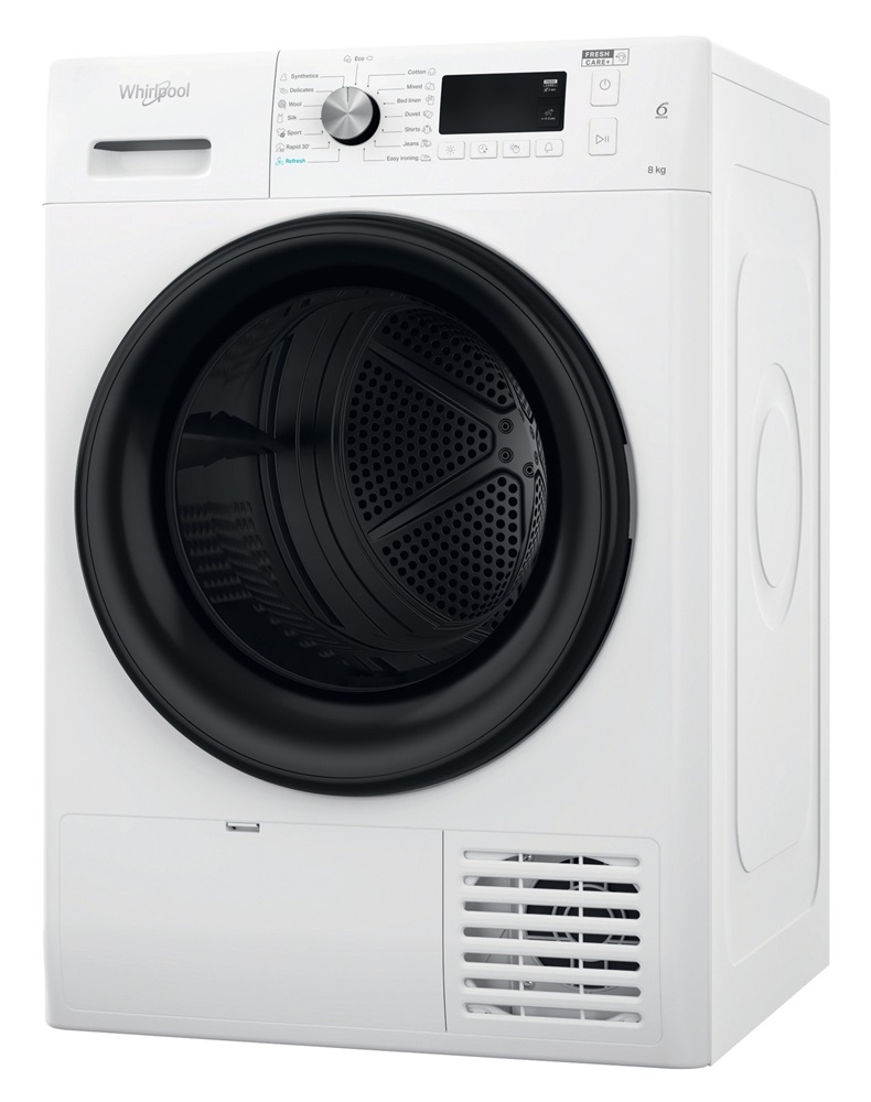 Whirlpool FFT M11 82B EE R fehér, 8 kg, hőszivattyús, szárítógép