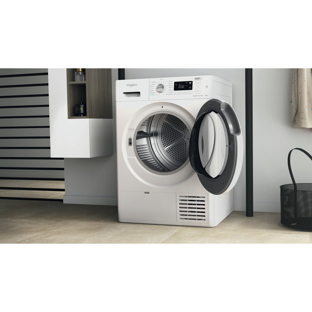 Whirlpool FFT M11 8X3 EE fehér, 8 kg, hőszivattyús, szárítógép (Újszerű)
