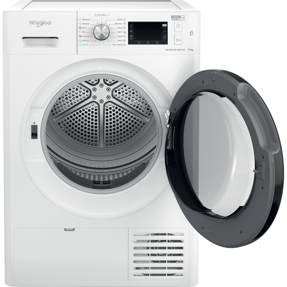 Whirlpool FFT M22 8X3B EE fehér, 8 kg, hőszivattyús, szárítógép