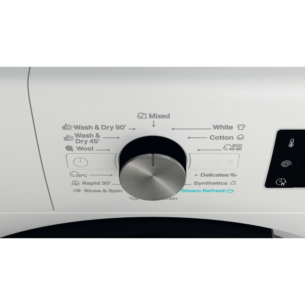 Whirlpool FFWDB 976258 BV EE fehér, elöltöltős, max.1600ford., 9 kg/6 kg, mosó-szárítógép