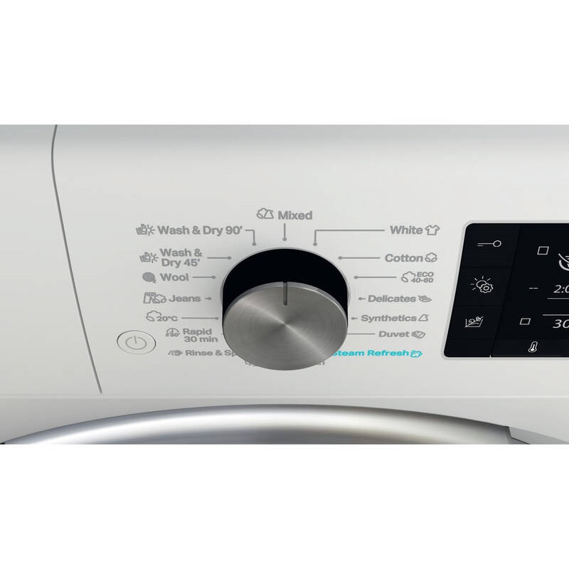 Whirlpool FFWDD 1176258 BCV EE fehér, elöltöltős, max.1600ford., 11 kg/7 kg, mosó-szárítógép