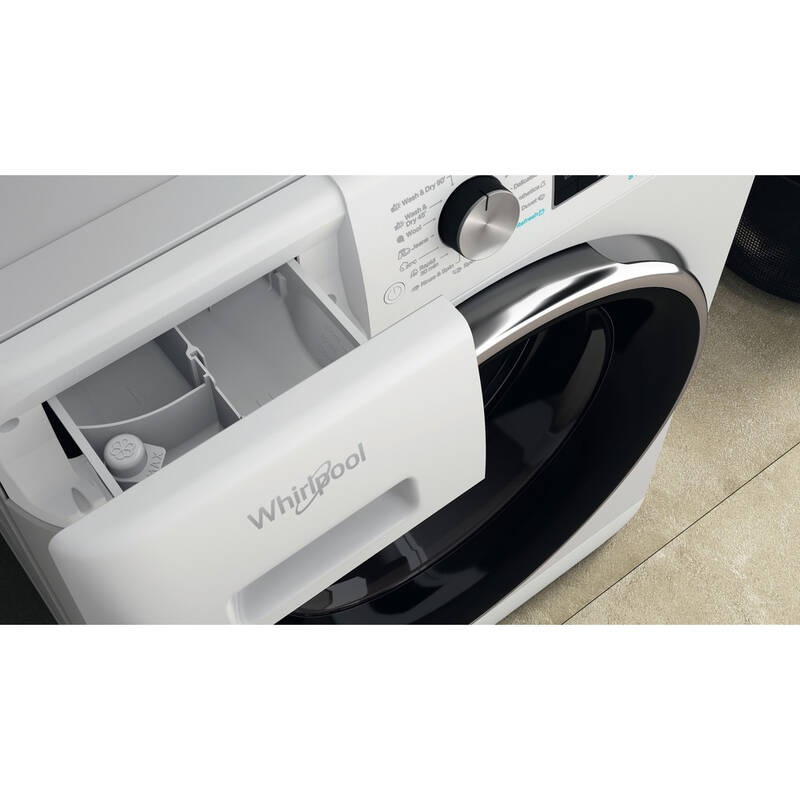 Whirlpool FFWDD 1176258 BCV EE fehér, elöltöltős, max.1600ford., 11 kg/7 kg, mosó-szárítógép