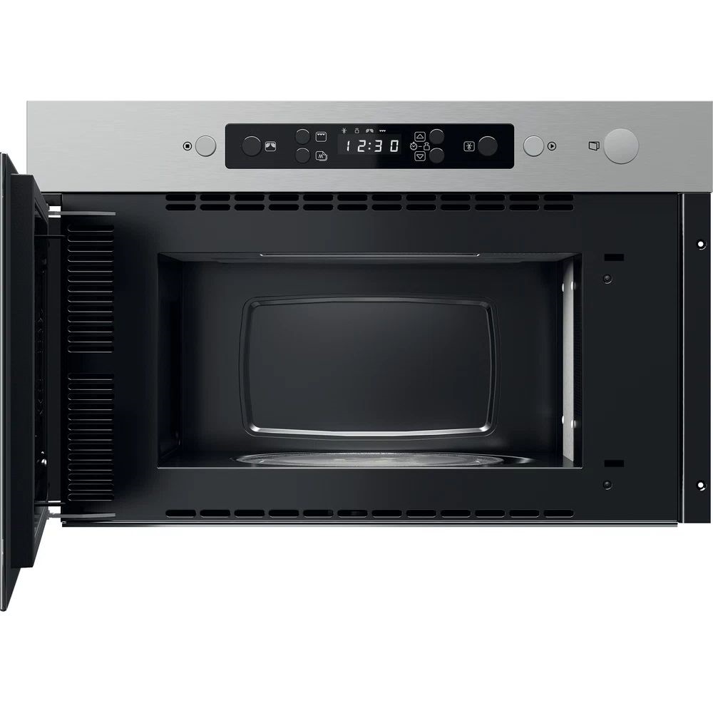 Whirlpool MBNA920X 750W 22L inox beépíthető mikrohullámú sütő