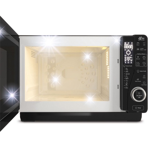 Whirlpool MWF 421 BL 800W 25L fekete mikrohullámú sütő