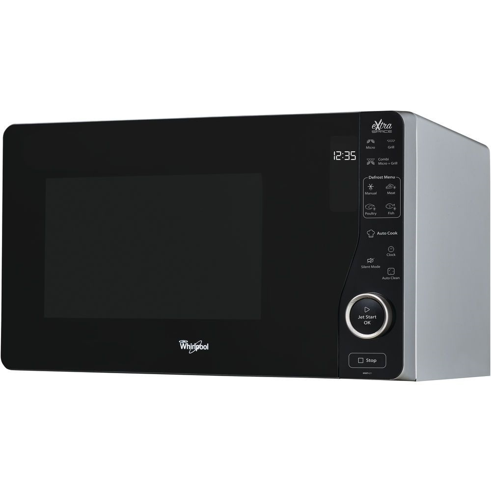 Whirlpool MWF 421 SL 1000W 25L ezüst mikrohullámú sütő