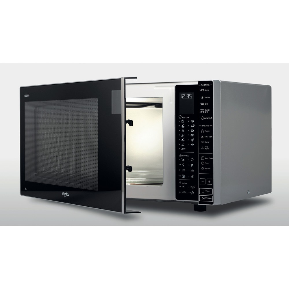 Whirlpool MWP 252 SB 900W 25L ezüst mikrohullámú sütő