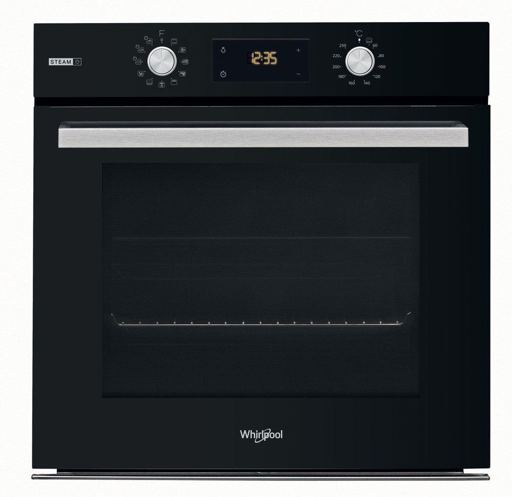 Whirlpool OAS KC8V1 BLG fekete, beépíthető, sütőtér: 71L, grill, katalitikus, sütő