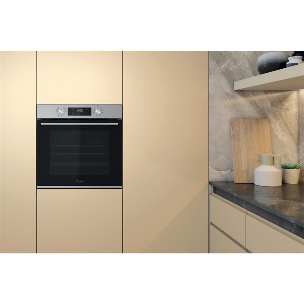 Whirlpool OMK58CU1SX ezüst, beépíthető, sütőtér: 71L, sütő