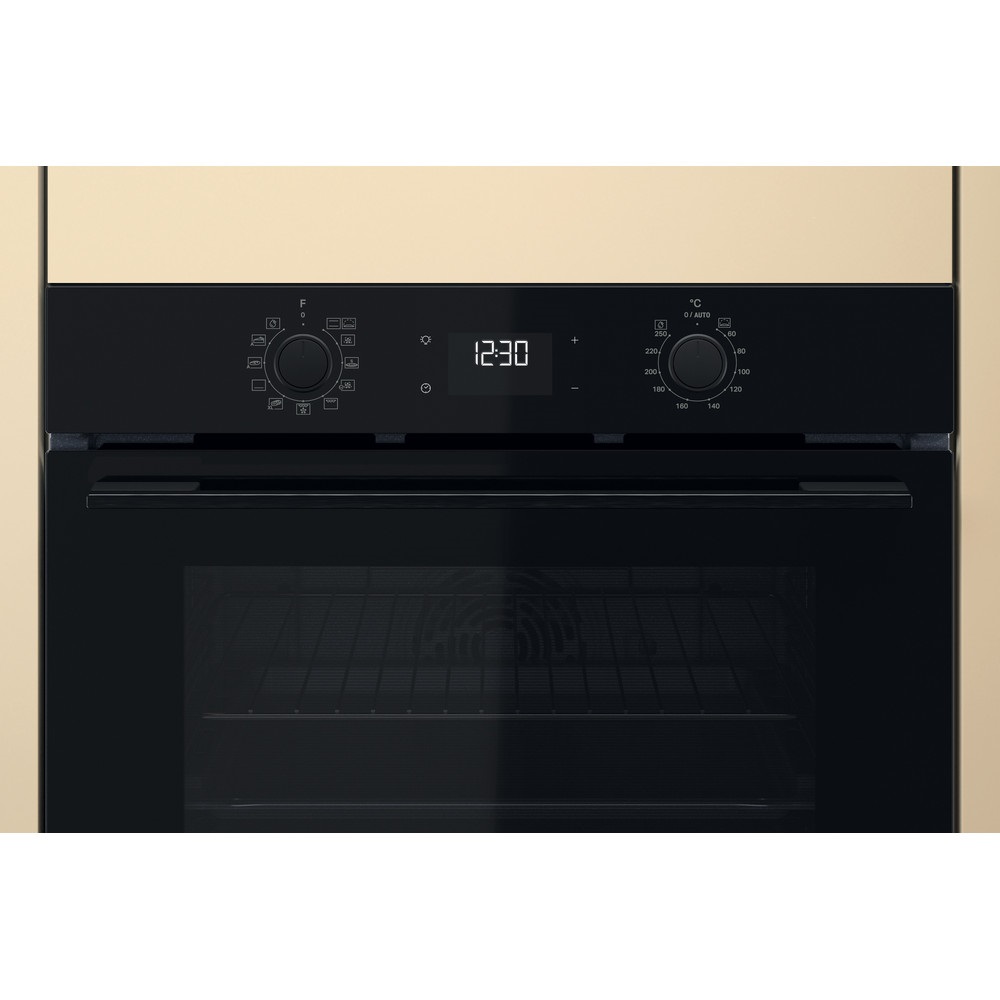 Whirlpool OMK58HU1B fekete, beépíthető, sütőtér: 71L, hidrolitikus, sütő