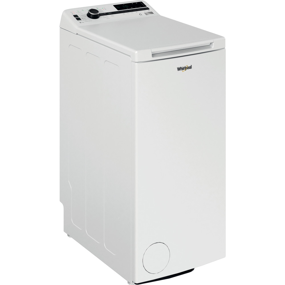 Whirlpool TDLRB 6252BS EU/N fehér, felültöltős, max.1200ford., 6 kg, mosógép