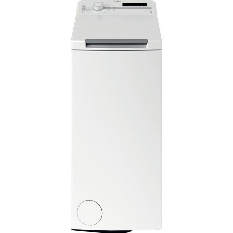 Whirlpool TDLR 6240SS EU/N fehér, felültöltős, max.1200ford., 6 kg, mosógép (Újszerű)