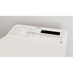 Whirlpool TDLR 6240SS EU/N fehér, felültöltős, max.1200ford., 6 kg, mosógép (Újszerű)