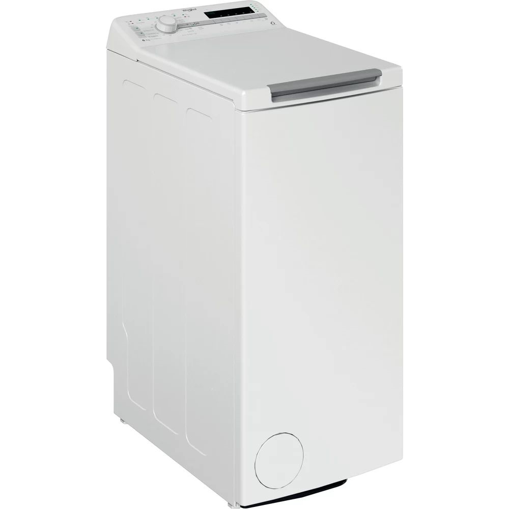 Whirlpool TDLR 6240S EU/N fehér, felültöltős, max.1200ford., 6 kg, mosógép (Újszerű)