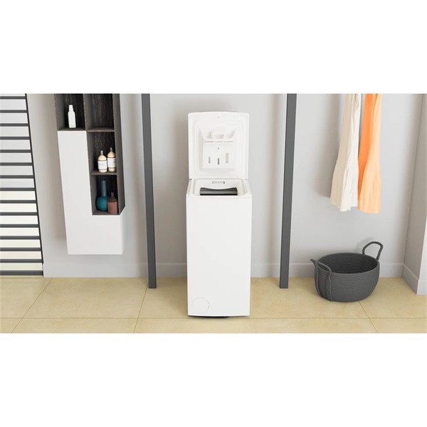 Whirlpool TDLR 6240S EU/N fehér, felültöltős, max.1200ford., 6 kg, mosógép (Újszerű)