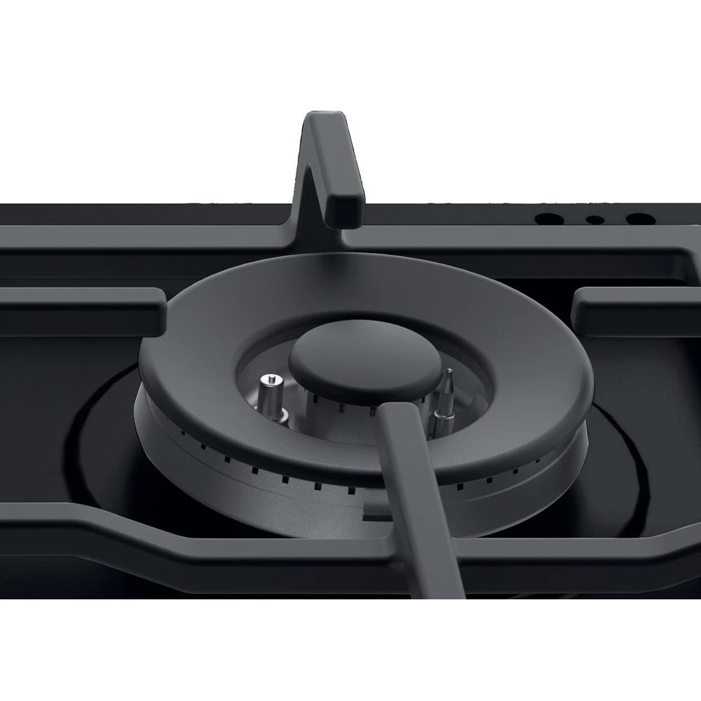 Whirlpool TKRL 661 NB fekete, beépíthető, gáz, főzőzóna: 3 +1 wok égőfej, beépíthető méret: 56cm, főzőlap