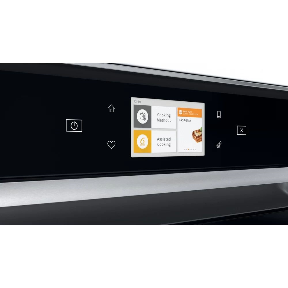 Whirlpool W11I OP1 4S2 H fekete, beépíthető, sütőtér: 73L, grill, hidrolitikus, sütő