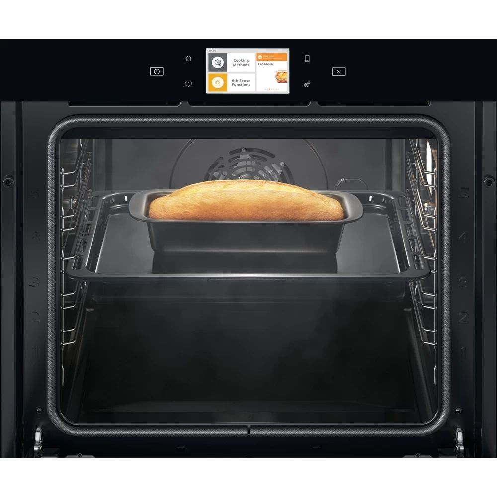 Whirlpool W11I OP1 4S2 H fekete, beépíthető, sütőtér: 73L, grill, hidrolitikus, sütő