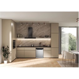 Whirlpool W2F HD624 X inox, programok száma: 9, szabadonálló, 14 terítékes mosogatógép (Újszerű)
