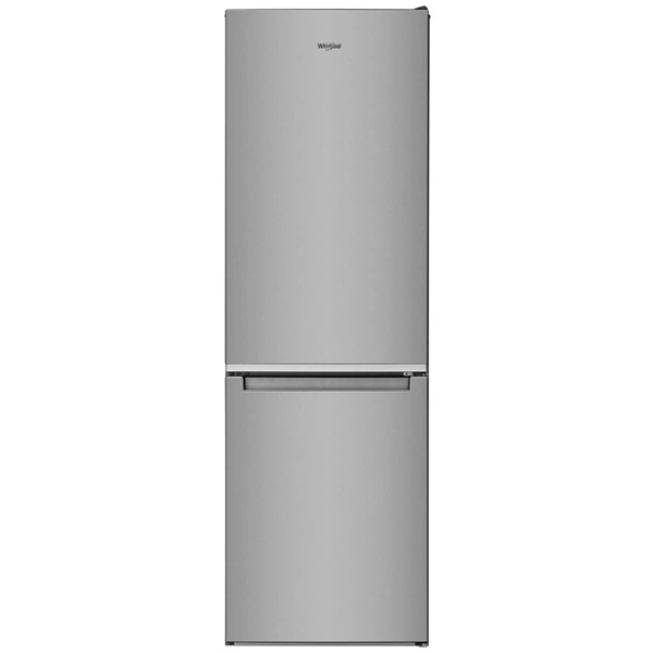 Whirlpool W5 821EOX 2 inox, alulfagyasztós, Hűtő:228L, Fagyasztó:111L, Stop frost hűtőszekrény
