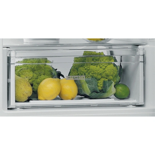 Whirlpool W5 821EOX 2 inox, alulfagyasztós, Hűtő:228L, Fagyasztó:111L, Stop frost hűtőszekrény