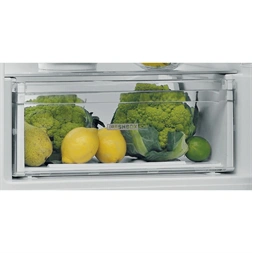 Whirlpool W5 821EOX 2 inox, alulfagyasztós, Hűtő:228L, Fagyasztó:111L, Stop frost hűtőszekrény