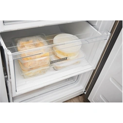Whirlpool W5 821EOX 2 inox, alulfagyasztós, Hűtő:228L, Fagyasztó:111L, Stop frost hűtőszekrény