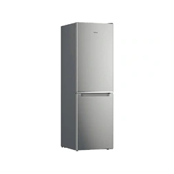 Whirlpool W7X 82I OX inox, alulfagyasztós, Hűtő:231L, Fagyasztó:104L, No frost hűtőszekrény (Használt - A)