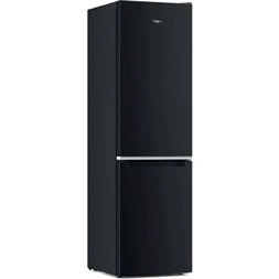 Whirlpool W7X 93A K fekete alulfagyasztós hűtőszekrény (Újszerű)