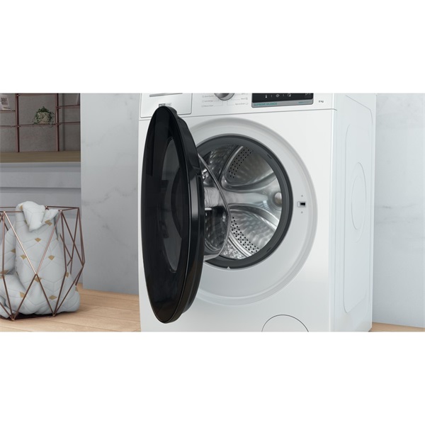 Whirlpool W7X W845WB EE fehér, elöltöltős, max.1400ford., 8 kg, mosógép (Újszerű)