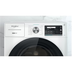 Whirlpool W7X W845WB EE fehér, elöltöltős, max.1400ford., 8 kg, mosógép (Újszerű)