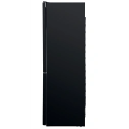 Whirlpool W7 821O K fekete, alulfagyasztós, Hűtő:239L, Fagyasztó:104L, Total No frost hűtőszekrény