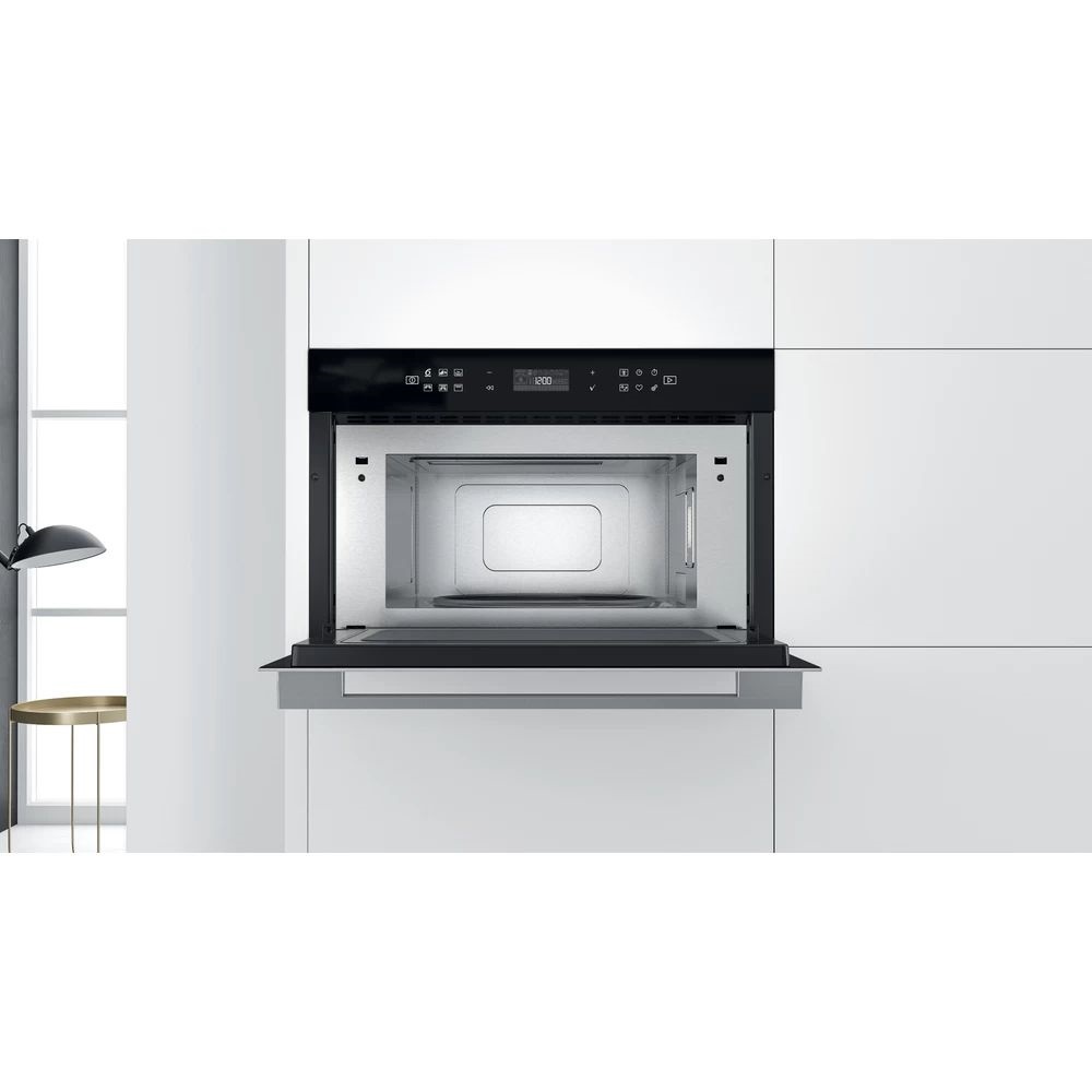 Whirlpool W7 MD440 NB 1000W 31L fekete beépíthető mikrohullámú sütő