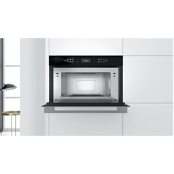 Whirlpool W7 MD440 1000W 31L inox beépíthető mikrohullámú sütő