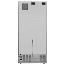 Whirlpool W84BE 72 X 2 inox, alulfagyasztós, Hűtő:407L, Fagyasztó:181L, Dual no frost hűtőszekrény