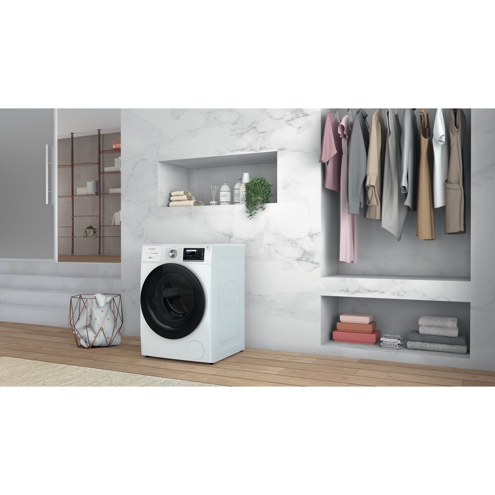 Whirlpool W8 W046WB EE fehér, elöltöltős, max.1400ford., 10 kg, mosógép