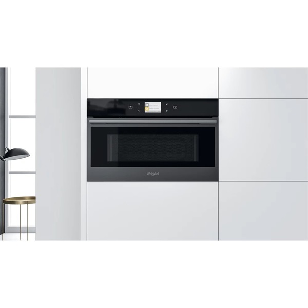 Whirlpool W9 MD260 BSS 1000W 31L fekete beépíthető mikrohullámú sütő