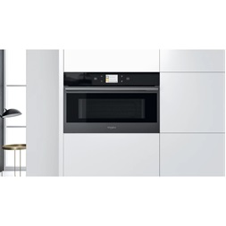 Whirlpool W9 MD260 BSS 1000W 31L fekete beépíthető mikrohullámú sütő