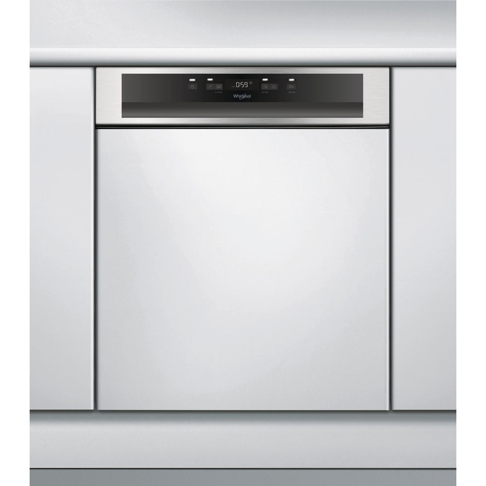 Whirlpool WBC 3C26 X programok száma: 8, beépíthető, 14 terítékes mosogatógép 