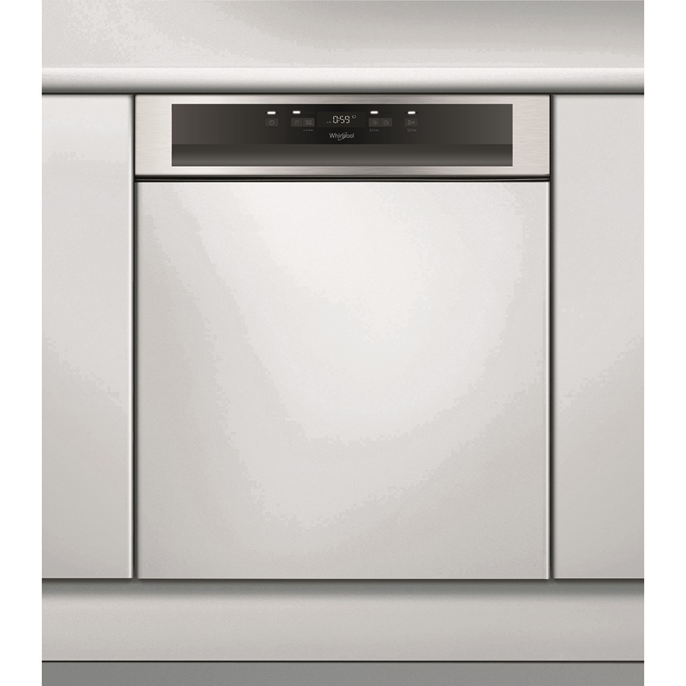 Whirlpool WBC 3C34 PF X programok száma: 8, beépíthető, 14 terítékes mosogatógép 