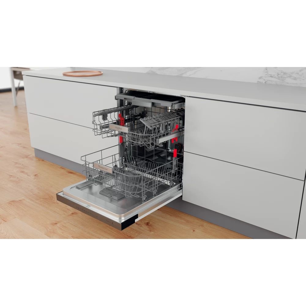 Whirlpool WBO 3O33 PL X programok száma: 11, beépíthető, 14 terítékes mosogatógép 