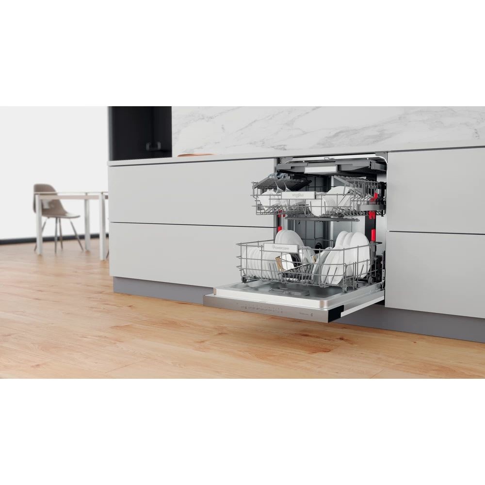 Whirlpool WBO 3O33 PL X programok száma: 11, beépíthető, 14 terítékes mosogatógép 