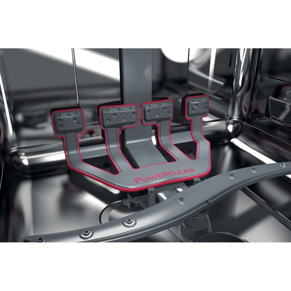 Whirlpool WBO 3T333 P 6.5 X programok száma: 11, beépíthető, 14 terítékes mosogatógép 