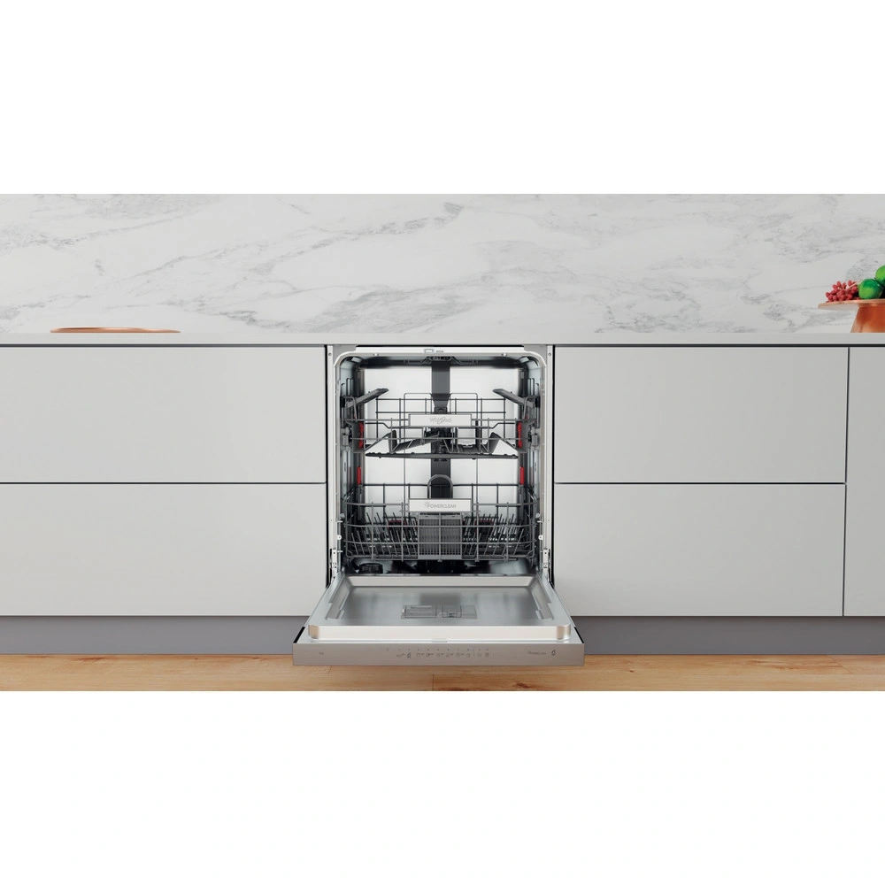 Whirlpool WBO 3T333 P 6.5 X programok száma: 11, beépíthető, 14 terítékes mosogatógép (Újszerű)